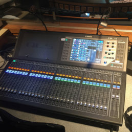 Yamaha soundboard install for State Fair State College in Sedalia, Missouri