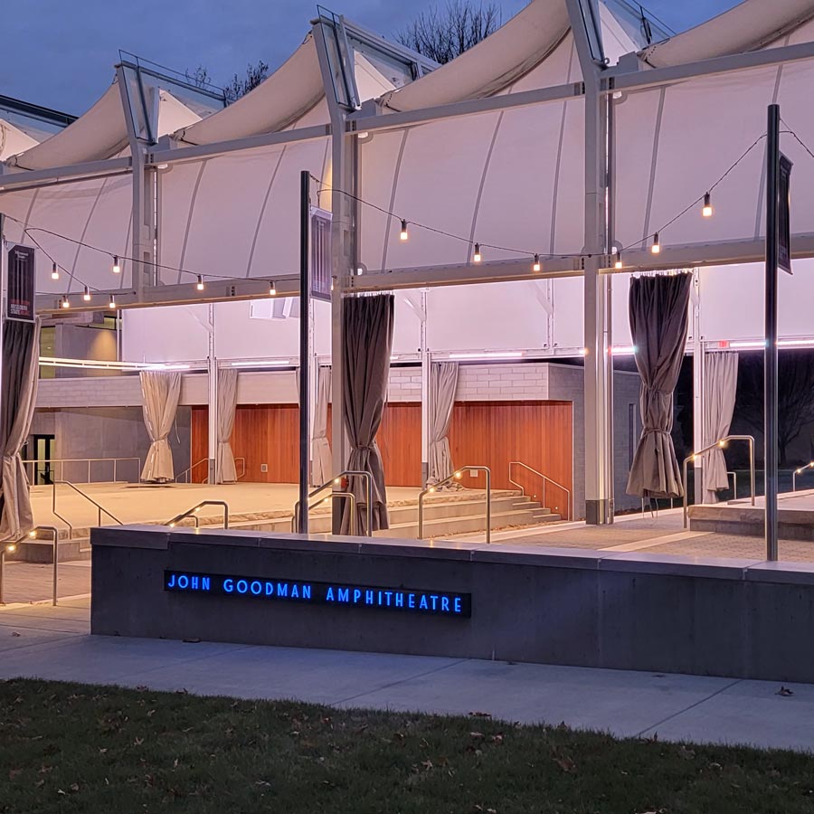 MSU Tent Theater John Goodman Amphitheater Audio Acoustics